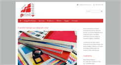 Desktop Screenshot of printcentercr.com